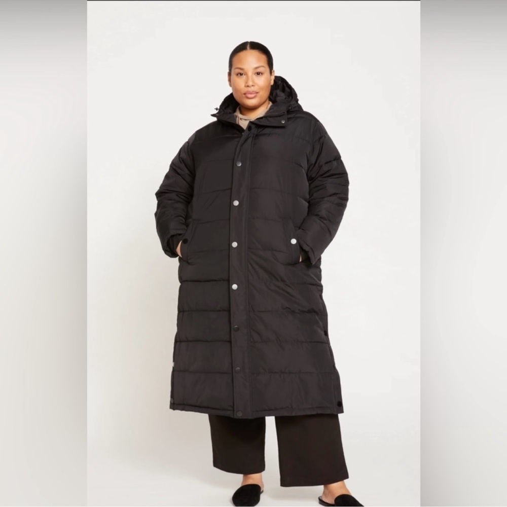 Free people long hooded jacket